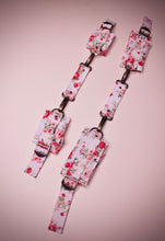 Load image into Gallery viewer, Floral Pink SET of Hand &amp; Feet cuffs
